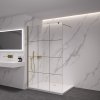 483301 2 cerano sprchova zastena walk in onyx round l p 8 mm kulata vzpera zlata kartacovana industrialni sklo 160x200 cm