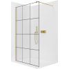 483301 cerano sprchova zastena walk in onyx round l p 8 mm kulata vzpera zlata kartacovana industrialni sklo 160x200 cm
