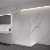 483358 3 cerano sprchova zastena walk in onyx round l p 8 mm kulata vzpera bila matna mlecne sklo 90x200 cm
