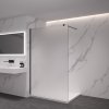 483433 2 cerano sprchova zastena walk in onyx round l p 8 mm kulata vzpera cerna matna mlecne sklo 100x200 cm