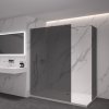 495652 5 cerano sprchova zastena walk in onyx t l p 8 mm hranata vzpera chrom grafitove sklo 110x70 cm