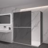 500977 6 cerano sprchova zastena walk in onyx t l p 8 mm hranata vzpera policka drzak na rucniky chrom grafitove sklo 70x70 cm