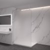 492763 cerano sprchova zastena walk in onyx top round l p 8 mm kulata vzpera bila matna mlecne sklo 160x200 cm