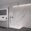 493303 cerano sprchova zastena walk in onyx top round l p 8 mm kulata vzpera cerna matna transparentni sklo 80x200 cm