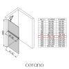 489568 1 cerano sprchova zastena walk in onyx y l p 8 mm policka drzak na rucniky chrom industrialni sklo 110x200 cm