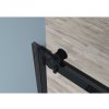 429730 3 cerano sprchove posuvne dvere santoro l p 6 mm cerna matna transparentni sklo 100x195 cm