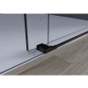 429730 6 cerano sprchove posuvne dvere santoro l p 6 mm cerna matna transparentni sklo 100x195 cm