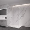 485569 5 cerano sprchova zastena walk in onyx cube l p 8 mm hranata vzpera bila matna transparentni sklo 80x200 cm