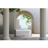 477800 5 cerano volne stojici akrylatova vana bianco leva bila leskla 160x75 cm