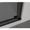 541615 13 cerano sprchove kridlove dvere porte l p 8 mm cerna matna grafitove sklo 90x195 cm