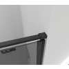 541615 cerano sprchove kridlove dvere porte l p 8 mm cerna matna grafitove sklo 90x195 cm