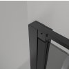 541615 1 cerano sprchove kridlove dvere porte l p 8 mm cerna matna grafitove sklo 90x195 cm