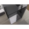 543706 8 cerano sprchovy kout lantono l p 8 mm cerna matna grafitove sklo 120x80 cm posuvny