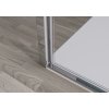 CERANO - Trostenný sprchovací kút Ferri UL/P - 6 mm - chróm, transparentné sklo - 90x100x195 cm - pivotový