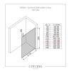 643969 3 cerano sprchova zastena walk in onyx top cube l p 10 mm hranata vzpera cerna matna transparentni sklo 130x200 cm