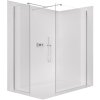 648985 1 cerano sprchova zastena walk in onyx t l p 8 mm hranata vzpera chrom transparentni sklo 120x40 cm