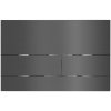 CERANO - Ovládacie tlačidlo WC modulov Lite/Line - nerezová oceľ - gun metal