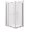 CERANO - Sprchovací kút Versaro L/P - 6 mm - chróm, transparentné sklo - 120x90 cm - zasúvací