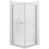 CERANO - Sprchovací kút Versaro L/P - 6 mm - chróm, transparentné sklo - 90x90 cm - zasúvací