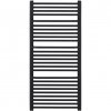 CERANO - Kúpeľňový elektrický radiátorový set Antonio - 600W - čierna matná - 1180x550 mm