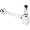 CERANO - Sifón umývadlový - 5/4" - nerezová oceľ - DN32 mm - chróm