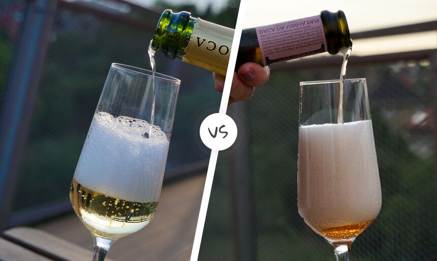 Španělská Cava versus Portugalská Bairrada