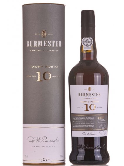 Burmester 10leté tawny v dárkovém tubusu