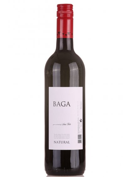červené víno Baga Natural bez siřičitanů