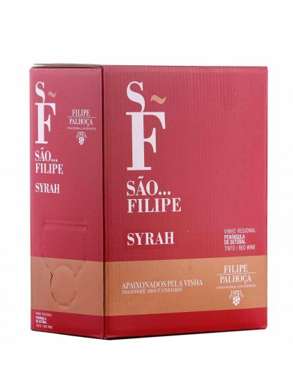 Syrah bag in box červené víno 3 litry