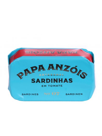 sardinky v rajčatové omáčce Papa Anzóis