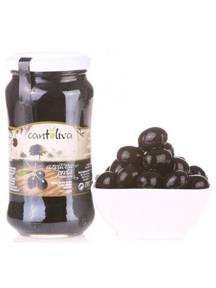 černé olivy s peckou Cantoliva