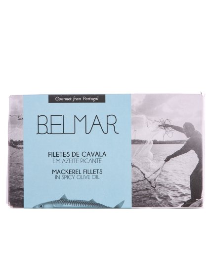 filety z makrely v pikantním olivovém oleji