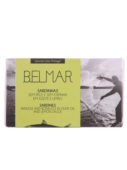 sardinky bez kůže a kostí v olivovém oleji s citronem