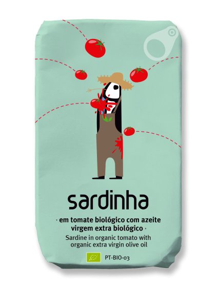 Limitovaná edice sardinek v BIO rajčatové omáčce s BIO olivovým olejem.