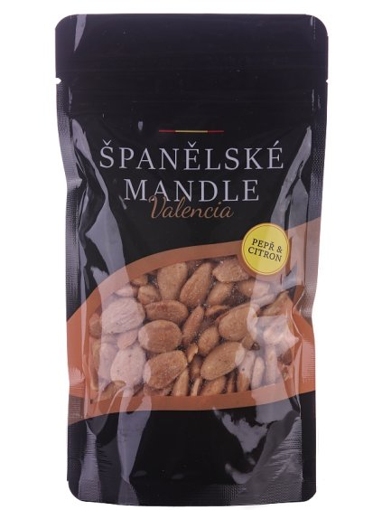 Španělské mandle Valencia s pepřem a citronem