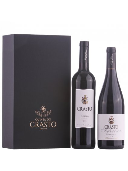 dárková sada červených vín Crasto Douro