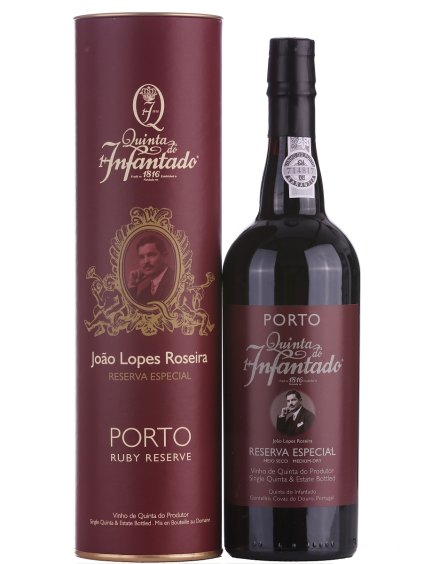 Infantado Reserva Ruby portské víno v dárkovém tubusu
