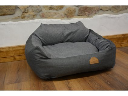 CERINO PELECH IMOLA ENZA 85 x 85 x 15 cm - CODURA - ANTRACIT/TMAVĚ ŠEDÁ