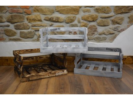 CERINO Retro bedýnka - 75cm x 64cm x 40cm - BÍLÁ