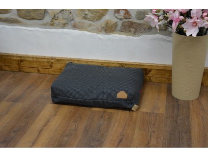 Cerino Pelech Ancona 70cm x 55cm x 15cm textilní TMAVÁ SE VZOREM - NÁHODNÝ VÝBĚR