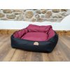3458 cerino pelech pro stredni plemena imola kreslo 110 x 95 x 20 bordo cerna