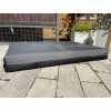 Ortopedický pelech pro psa 140x100 cm šedý pro bernardýna