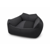 kreslo pro psa bocnice male plemeno antracit cerna