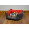 Cerino Pelech malý Imola S 55x35x27 VODĚODOLNÁ KYTIČKA/TEXTILNÍ STŘÍBRNÉ BOKY
