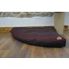 Cerino pelech rohový M 120x120cm červená se vzorem