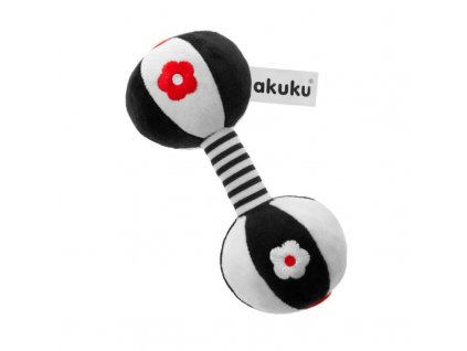 Akuku grzechotka hantle pluszowa [58839] 1200