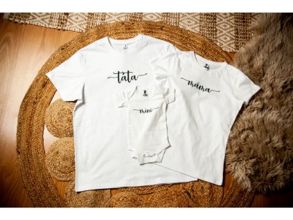 Set TÁTA - MÁMA - MINI 2. jakost