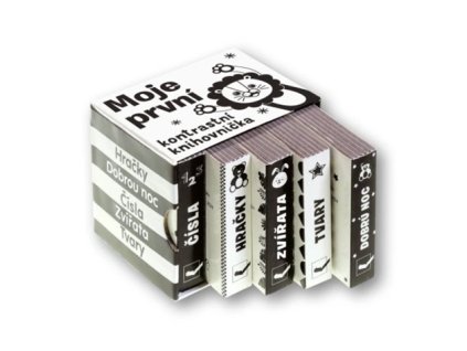 Moje první kontrastní knihovnička