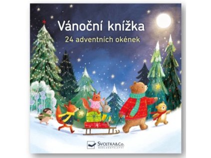 Vánoční knížka 24 adventních okének