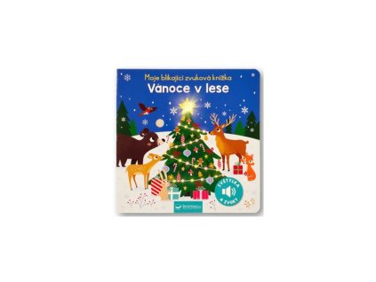 Moje blikající zvuková knížka Vánoce v lese 2. jakost